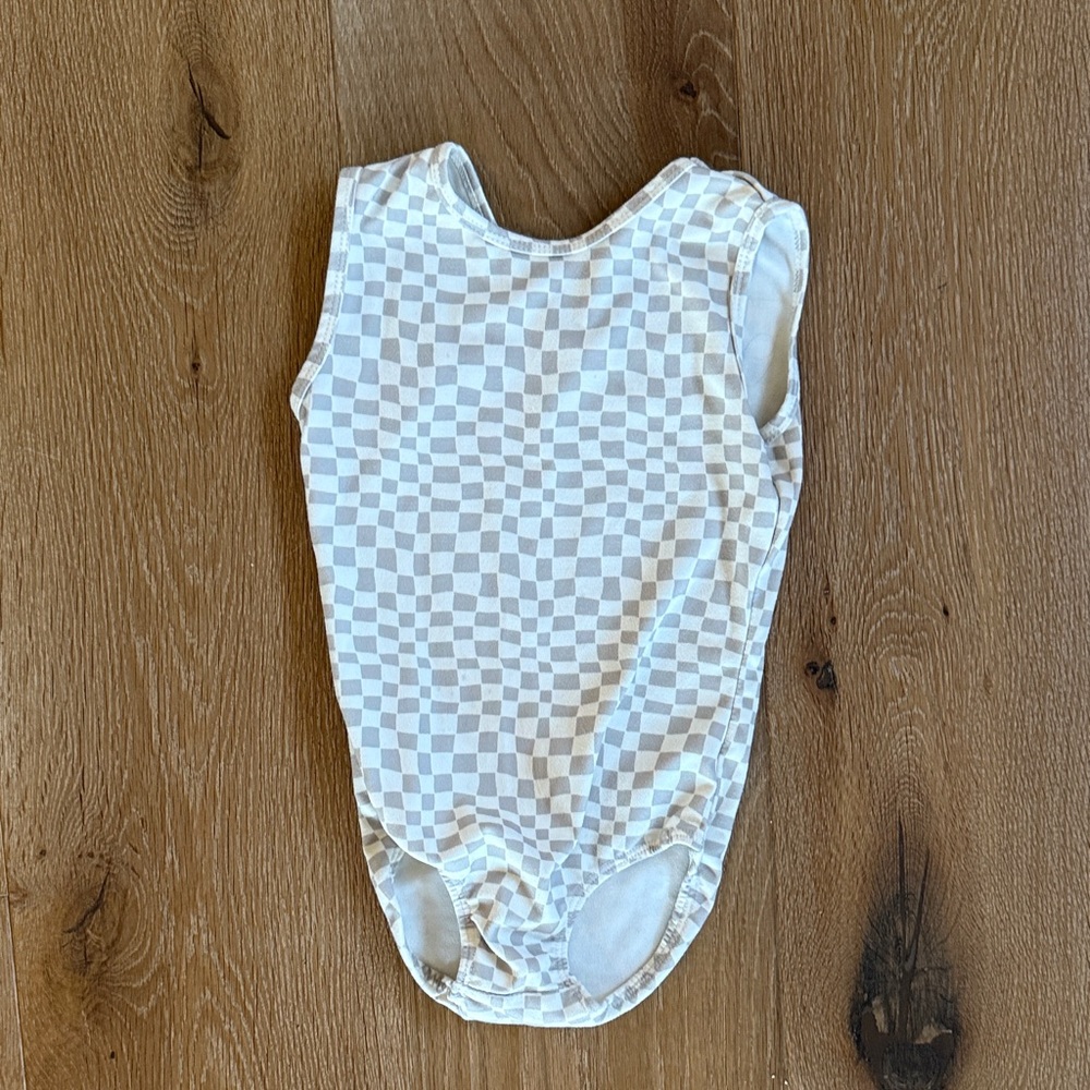 Play by Rylee+Cru Checkered Kids Leotard